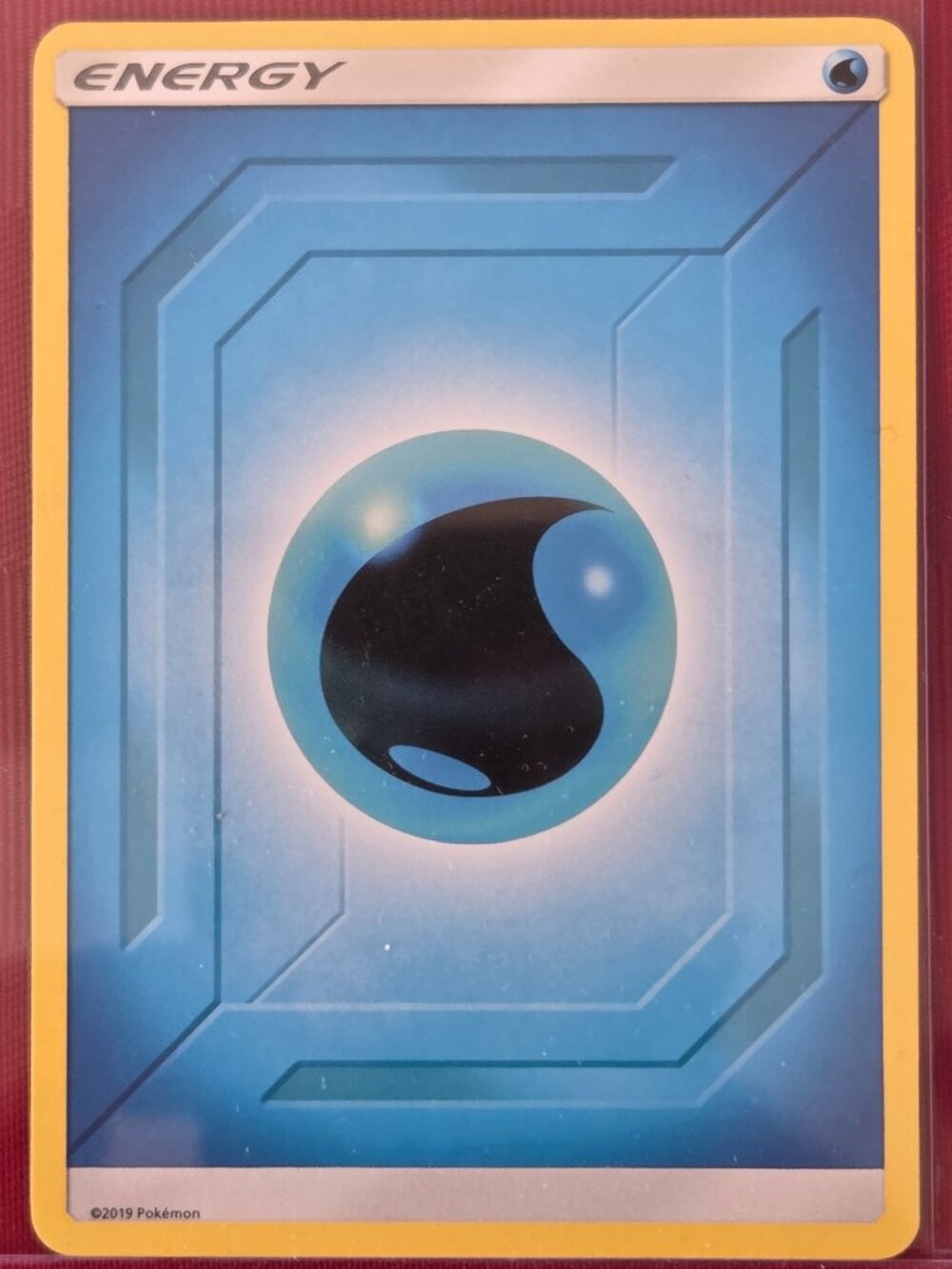 2019 POKEMON, WATER ENERGY CARD!!!